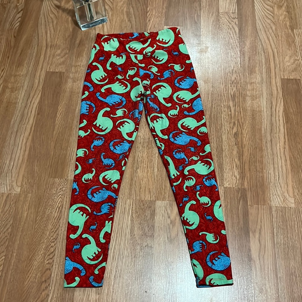 Lularoe Dinosaur Leggings OS